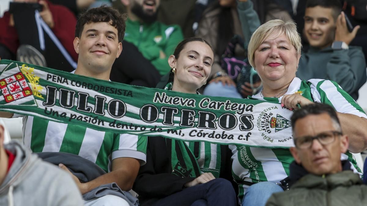 Grada Blanquiverde del Córdoba CF - Granada CF