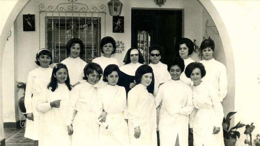 Internas del Patronato de Protección a la Mujer de Sevilla.