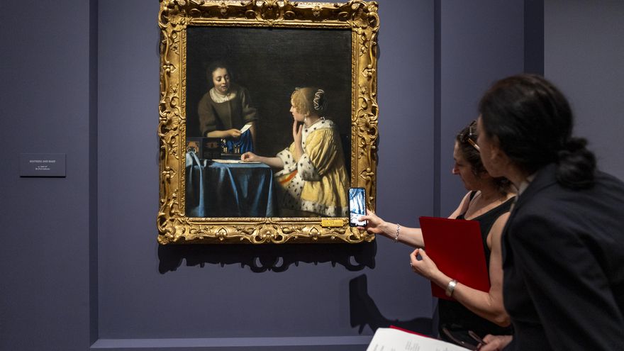 Una muestra de arte en Nueva York invita a descifrar tres “cartas de amor de Vermeer”