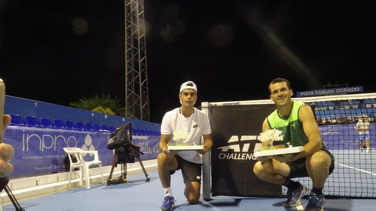 Alejo Sánchez y Benjamín Winter conquistan el título de dobles en Pozoblanco