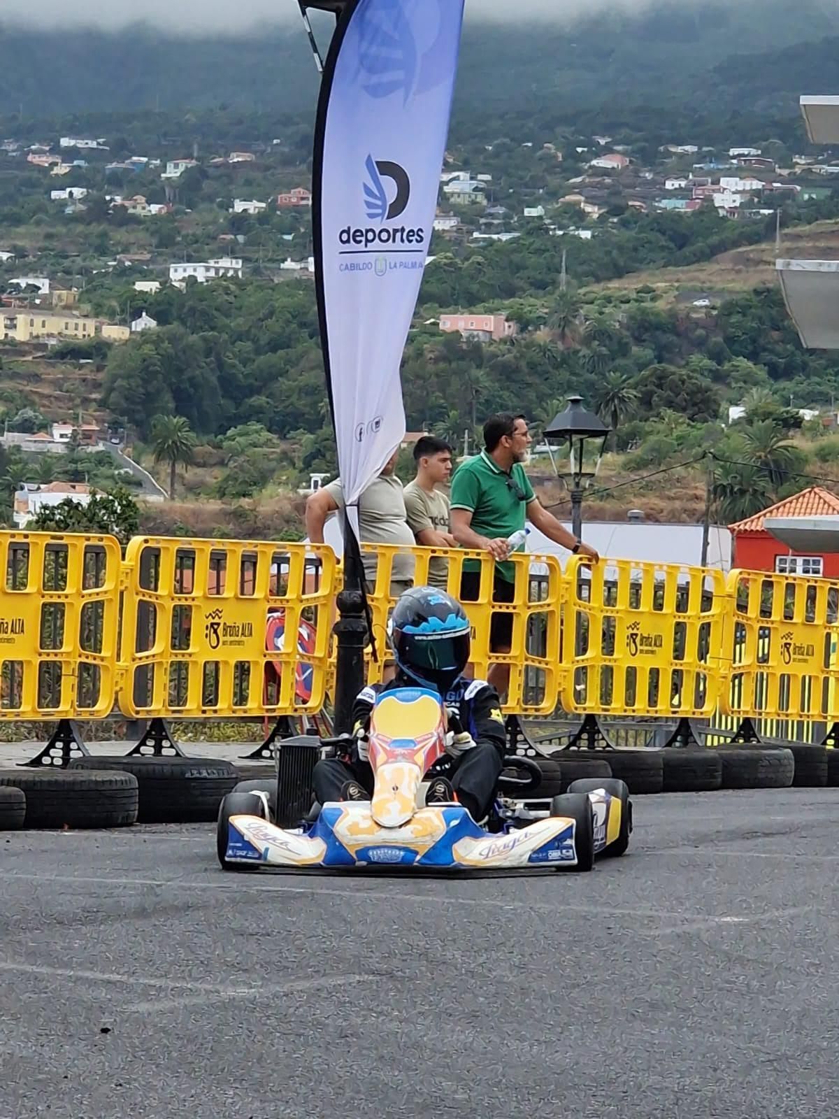 “Éxito Rotundo” en la inauguración en Breña Alta de la Temporada de Karting de La Palma.