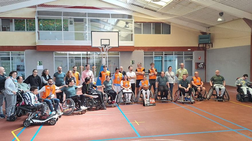 Un partido de baloncesto, broche de oro a la campaña 'Mi experiencia te puede salvar la vida'
