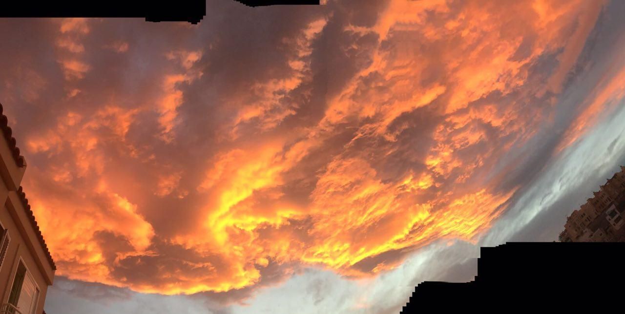 Atardecer en la capital grancanaria