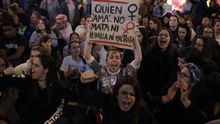 Un momento de la manifestación celebrada el 8 de marzo de 2017 en Madrid / Olmo Calvo