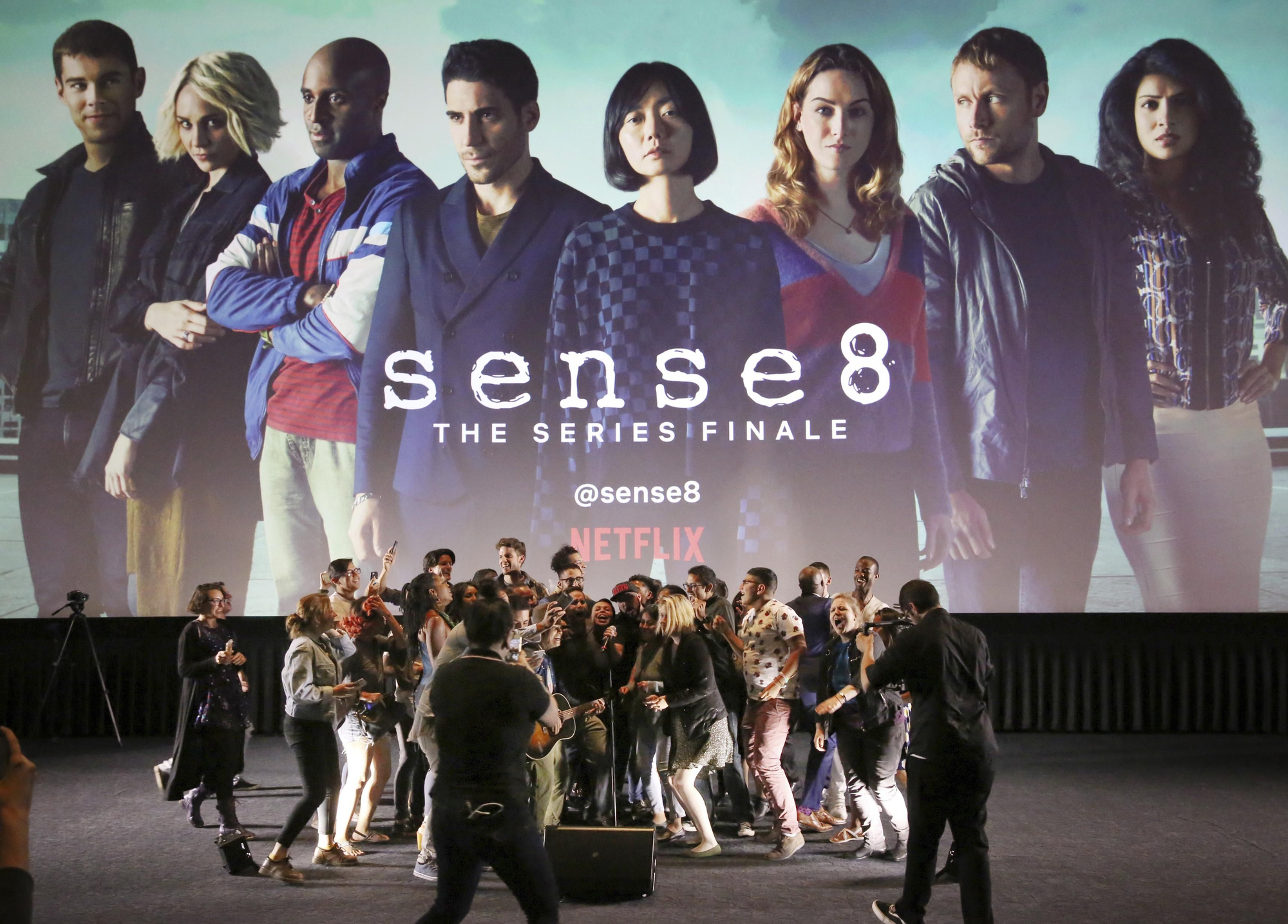 La fiesta en la que se convirtió la première de Sense8