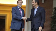 Rajoy y Pedro Sánchez pactan que las elecciones en Catalunya sean en enero