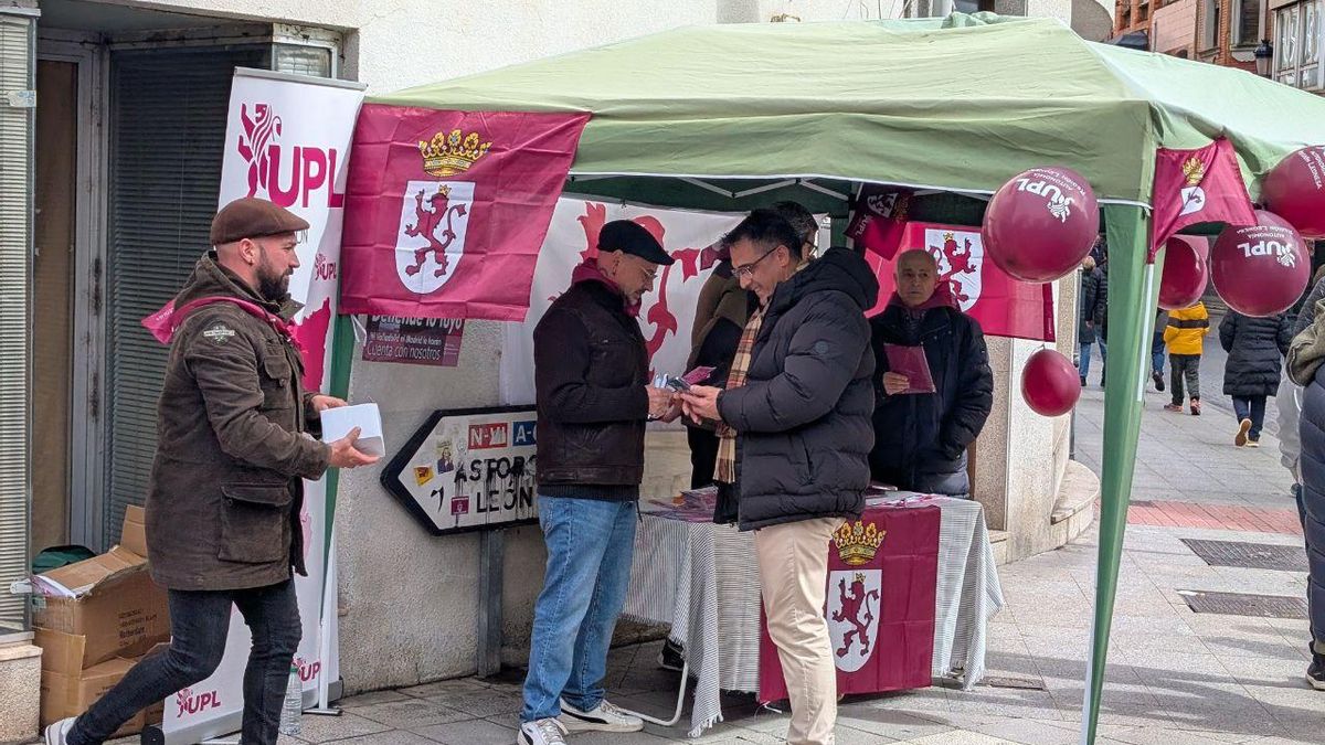 UPL en la campaña electoral del 15M a las elecciones autonómicas de Castilla y León.