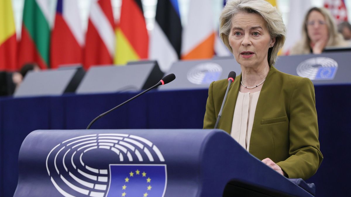 La presidenta de la Comisión Europea, Ursula von der Leyen.