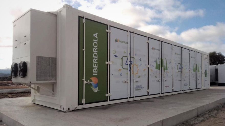 Batería de almacenamiento de Iberdrola
