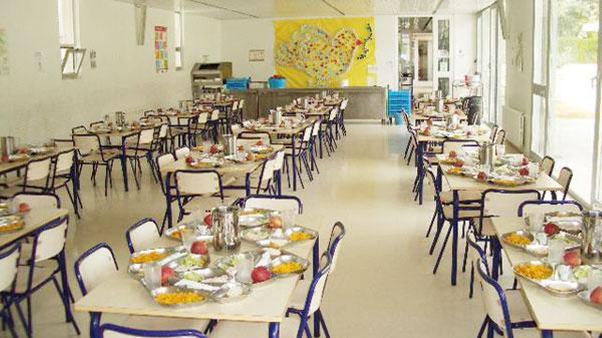 Un comedor escolar