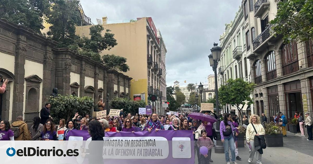 Arrancan en Canarias las manifestaciones del 8M contra el fascismo y las guerras