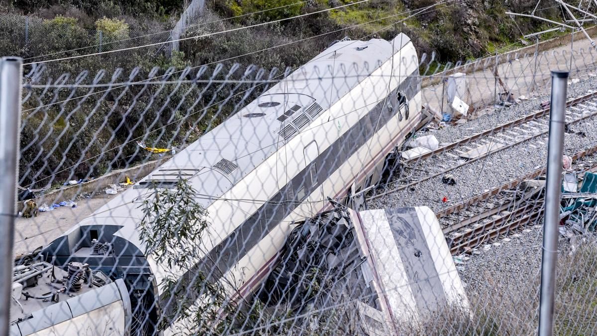 Alvia accidentado en Adamuz