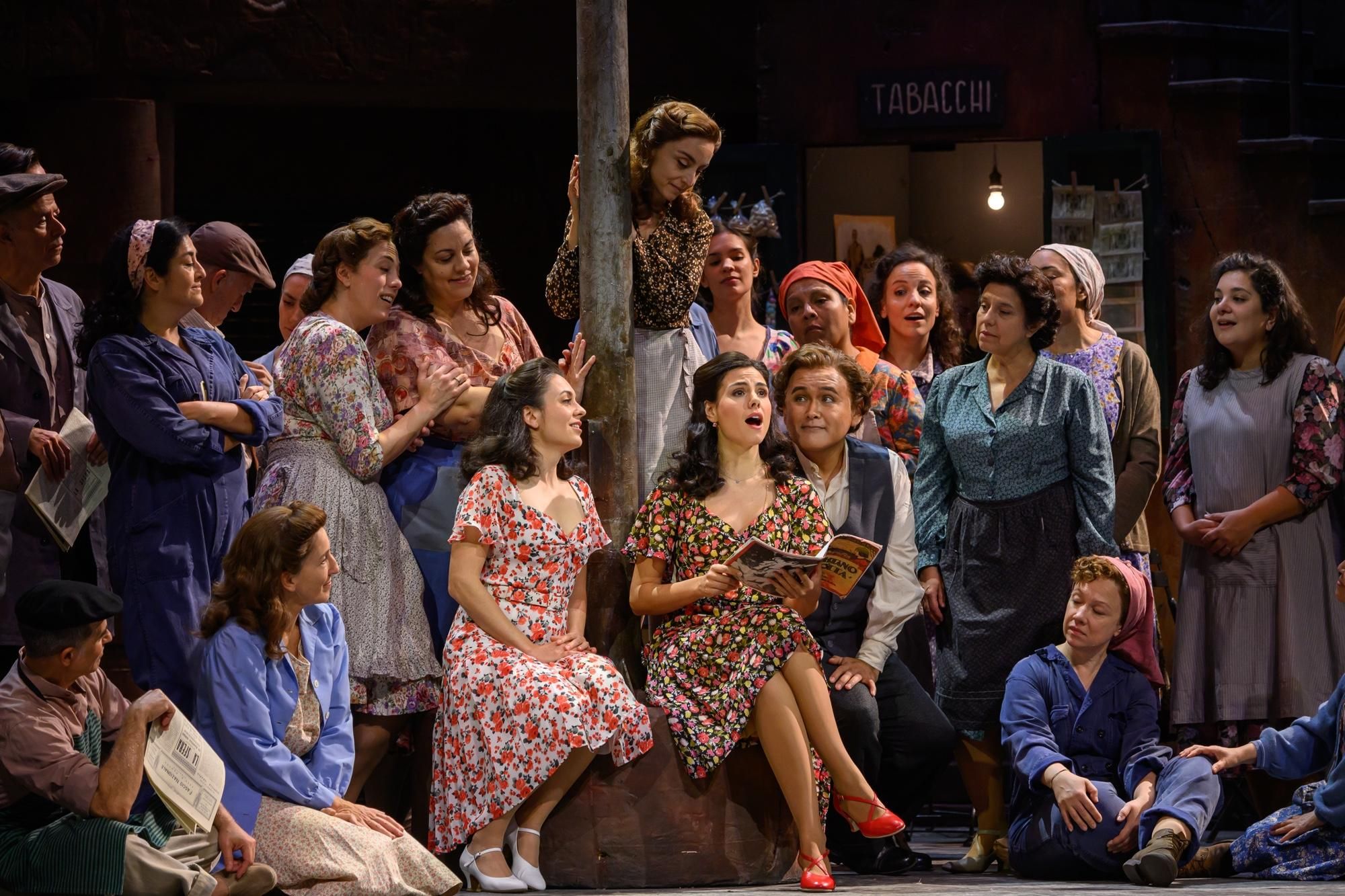 Serena Sáenz y Javier Camarena como Adina y Nemorino en 'L'elisir d'amore'