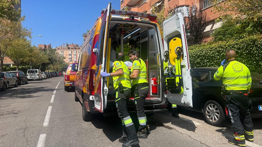Un hombre de 70 años, en estado grave al sufrir un golpe de calor cuando paseaba por la calle en Carabanchel