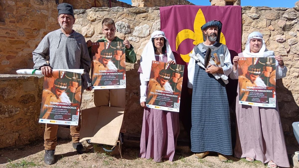 Benabarre se traslada al siglo XV con la recreación del nombramiento del Conde de Ribagorza