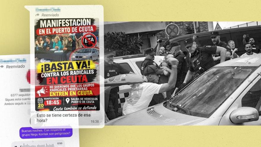 El audio que encendió la chispa y que acabó en agresión al coche de la diputada ceutí: "Apoyan a ETA"