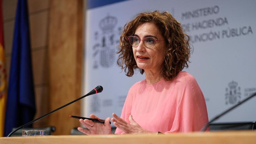 La ministra de Hacienda y Función Pública, María Jesús Montero, en una imagen del día 2 de agosto.