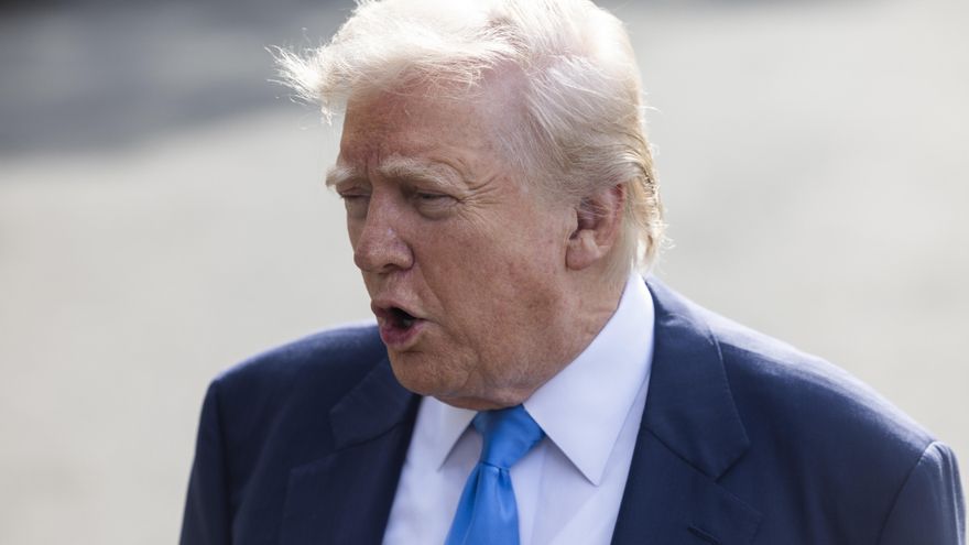 Trump agradece a las empresas sus promesas de inversión y las tranquiliza tras el PIB