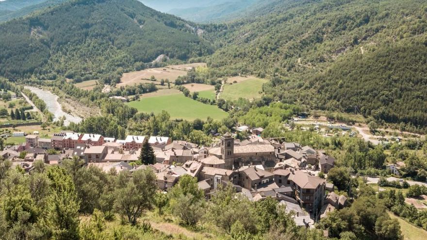 Sobrarbe, la única comarca pirenaica sin pistas de esquí, denuncia que el Gobierno de Aragón le deja sin ayudas