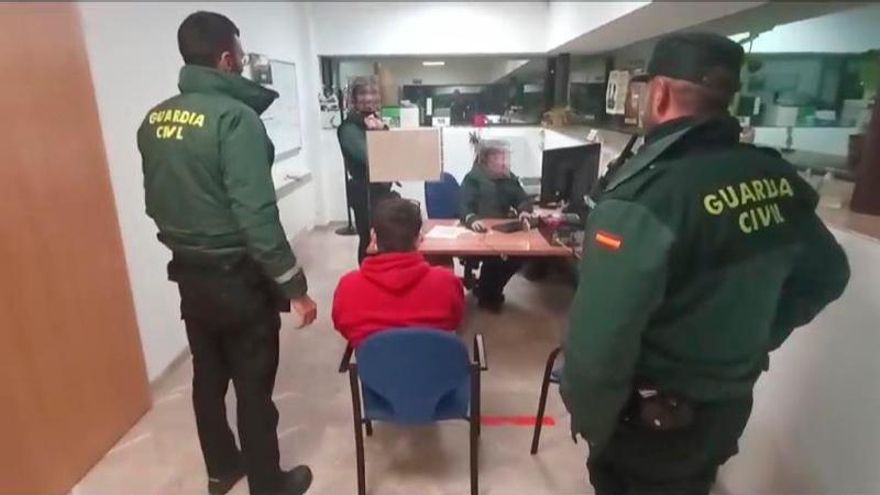 Detenido tras robar una vivienda en Villoslada de Cameros y asaltar a un conductor con una navaja para huir