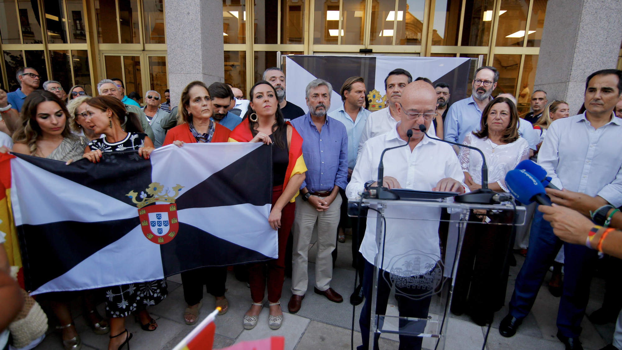 Concentración en apoyo a Ceuta