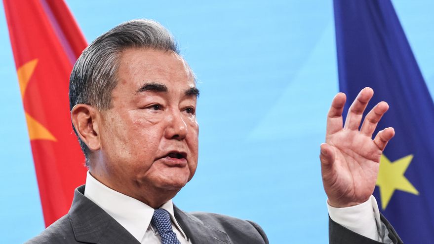 Foto de archivo del canciller chino, Wang Yi
