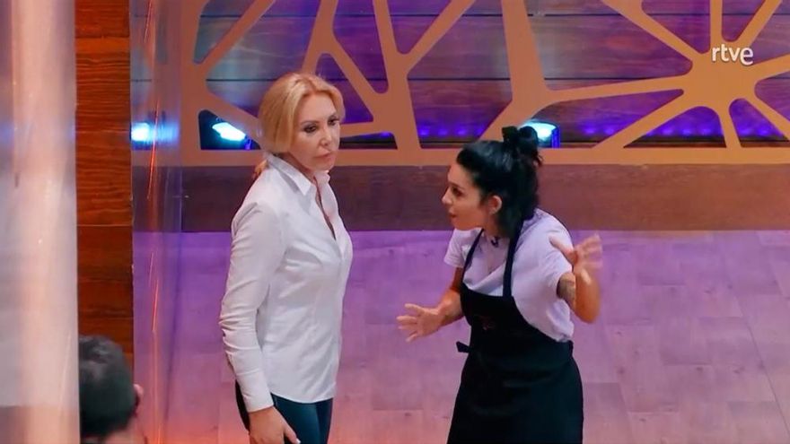 Norma Duval amagó con abandonar 'MasterChef Celebrity' tras una discusión con Lorena Castell: "Me voy"