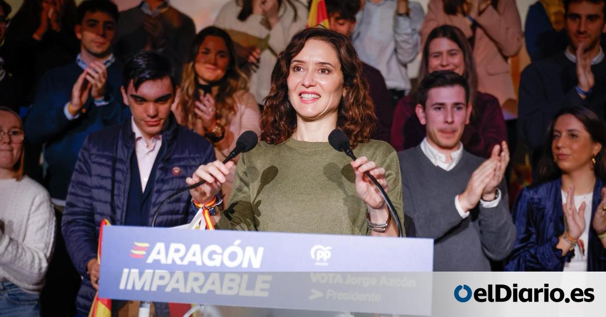 Ayuso tacha a Pilar Alegría de "jarrón chino al servicio del régimen" y  recuerda su pasada contra Sánchez