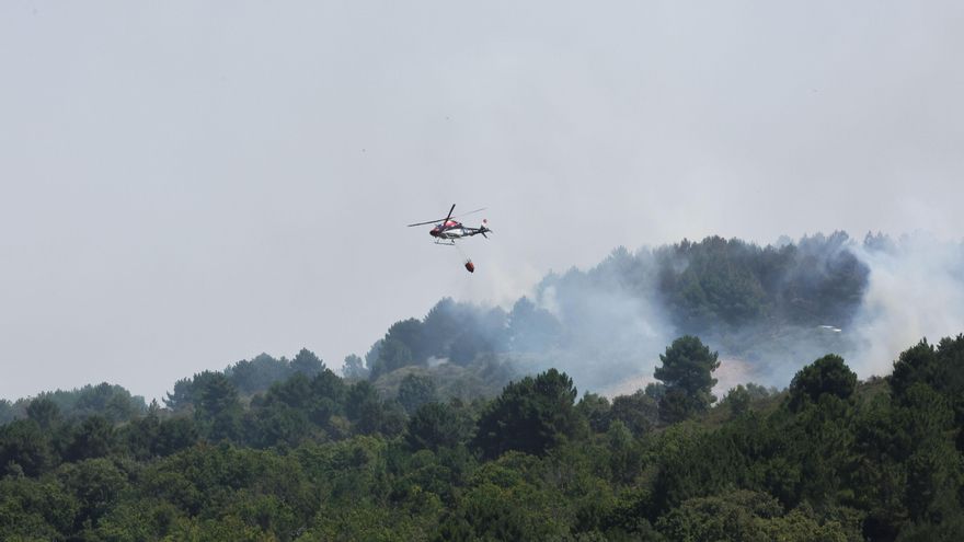 Ourense arde y Chandrexa de Queixa apunta al peor incendio de la historia de Galicia