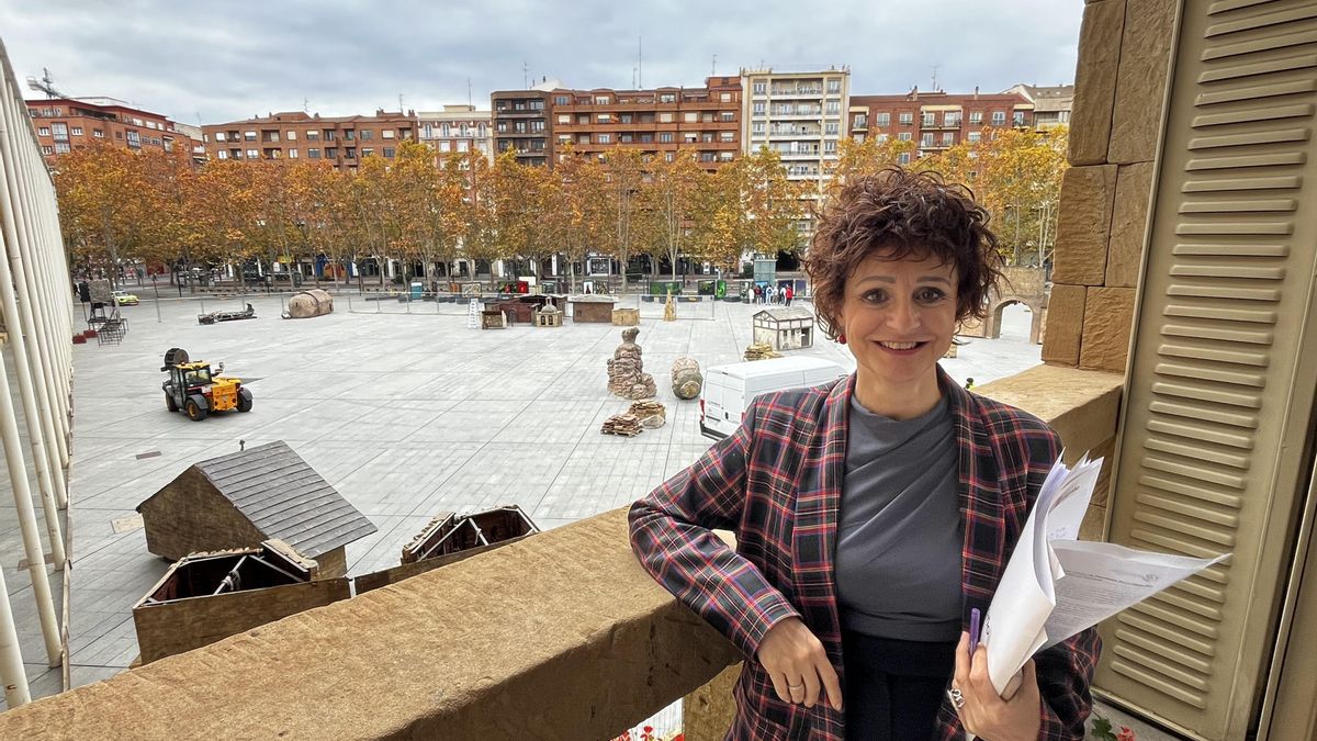 Celia Sanz, portavoz del Ayuntamiento de Logroño