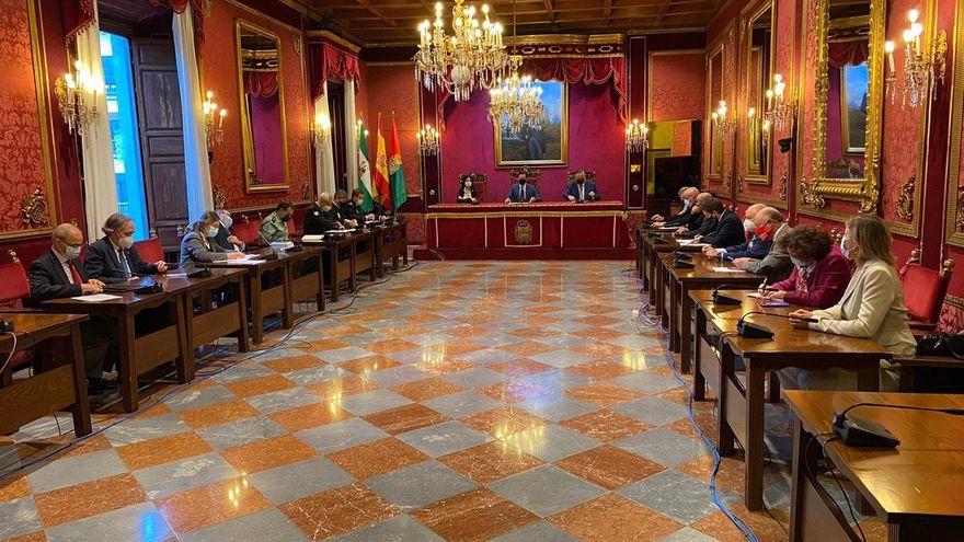 Junta Local de Seguridad celebrada en el Ayuntamiento de Granada - AYUNTAMIENTO DE GRANADA
