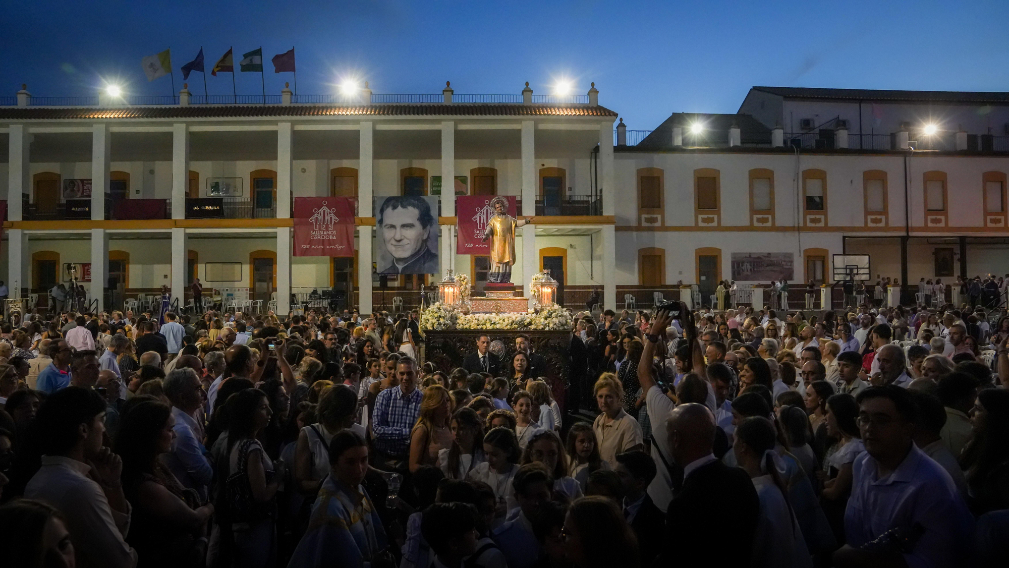 Procesión de la Virgen María Auxiliadora