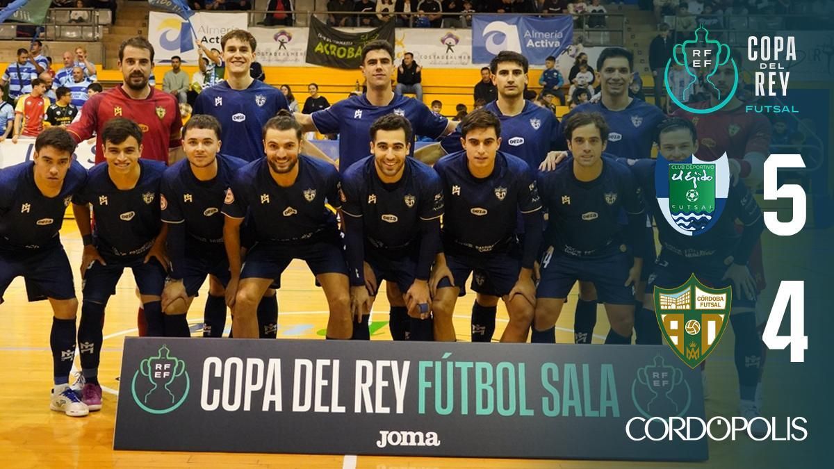 El Córdoba Patrimonio tira la Copa del Rey por la borda en El Ejido