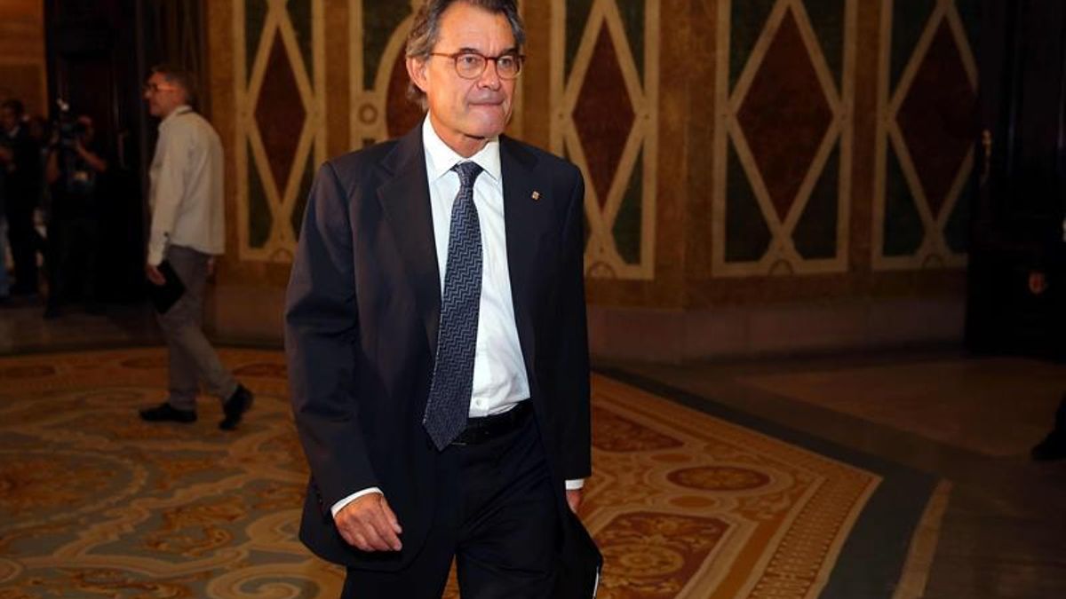 El expresidente de la Generalitat, Artur Mas.