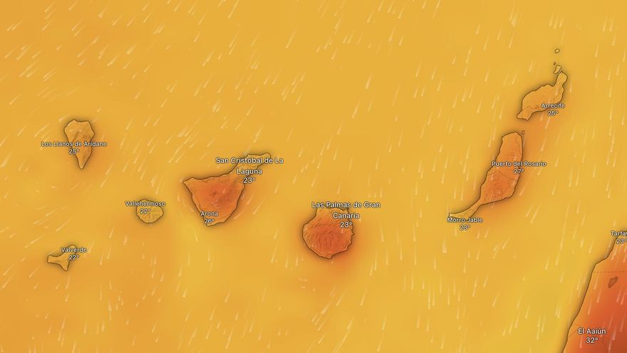 Activado un tercer aviso amarillo de Aemet en Canarias: Tenerife y Gran Canaria, en riesgo por calor