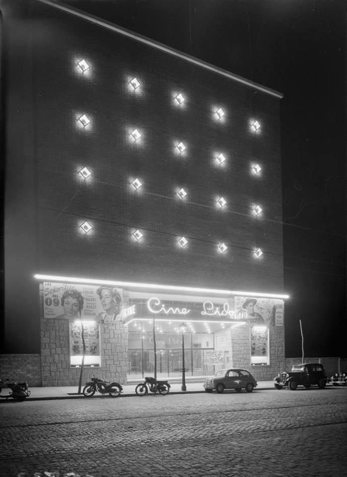 Cine Lido hacia los años cincuenta