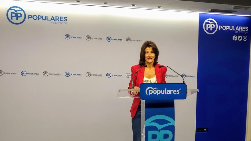 Archivo - Laura Garrido, del PP vasco