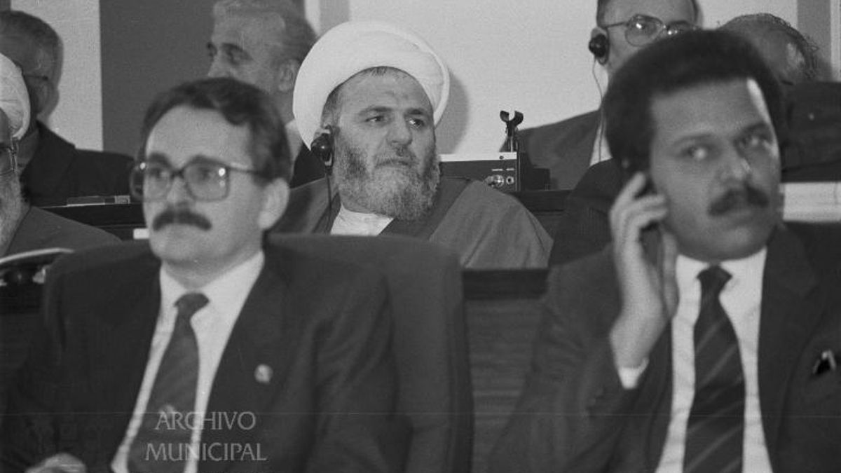 Una imagen del Encuentro Abrahámico Internacional, celebrado en Córdoba en 1987