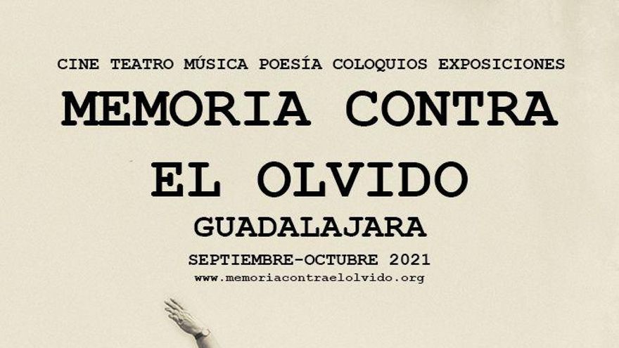 Música, teatro, exposiciones y charlas protagonizarán las primeras jornadas culturales de Guadalajara que reivindican la memoria democrática
