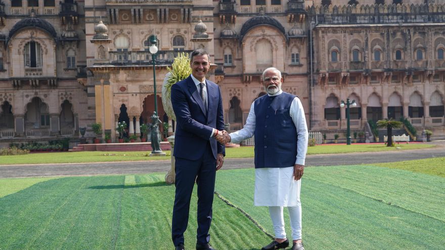 Sánchez busca inversiones en India en plena apertura del mercado para paliar los efectos de la guerra comercial de Trump