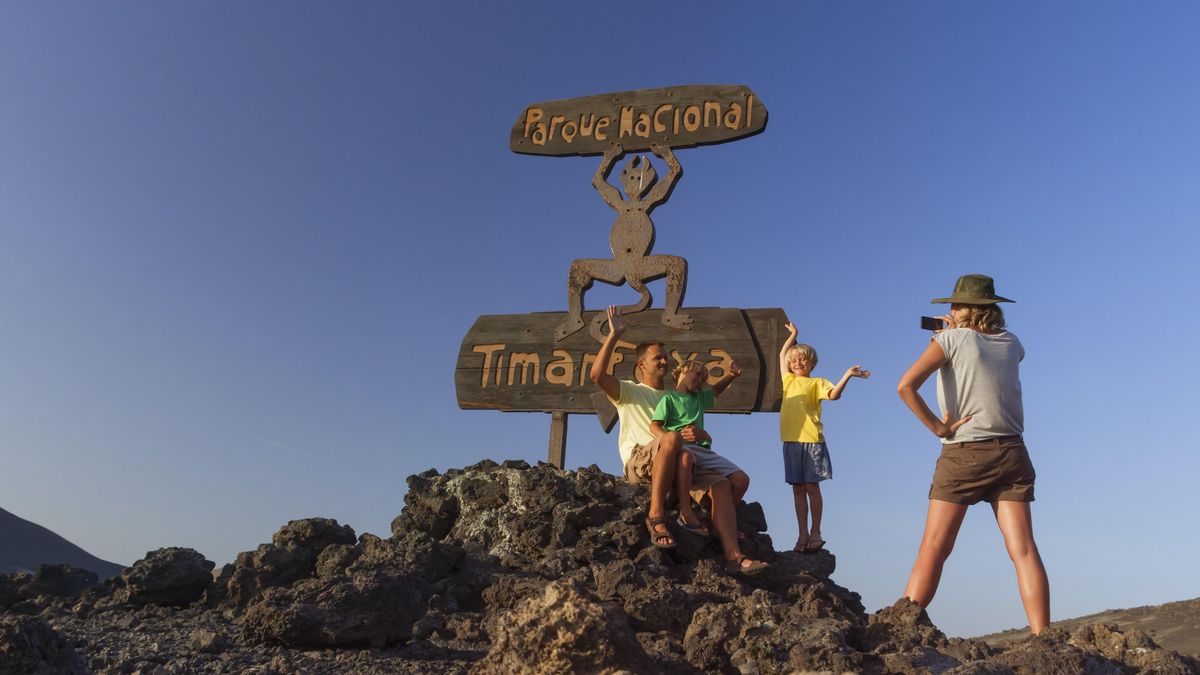 Parque Nacional de Timanfaya en Lanzarote