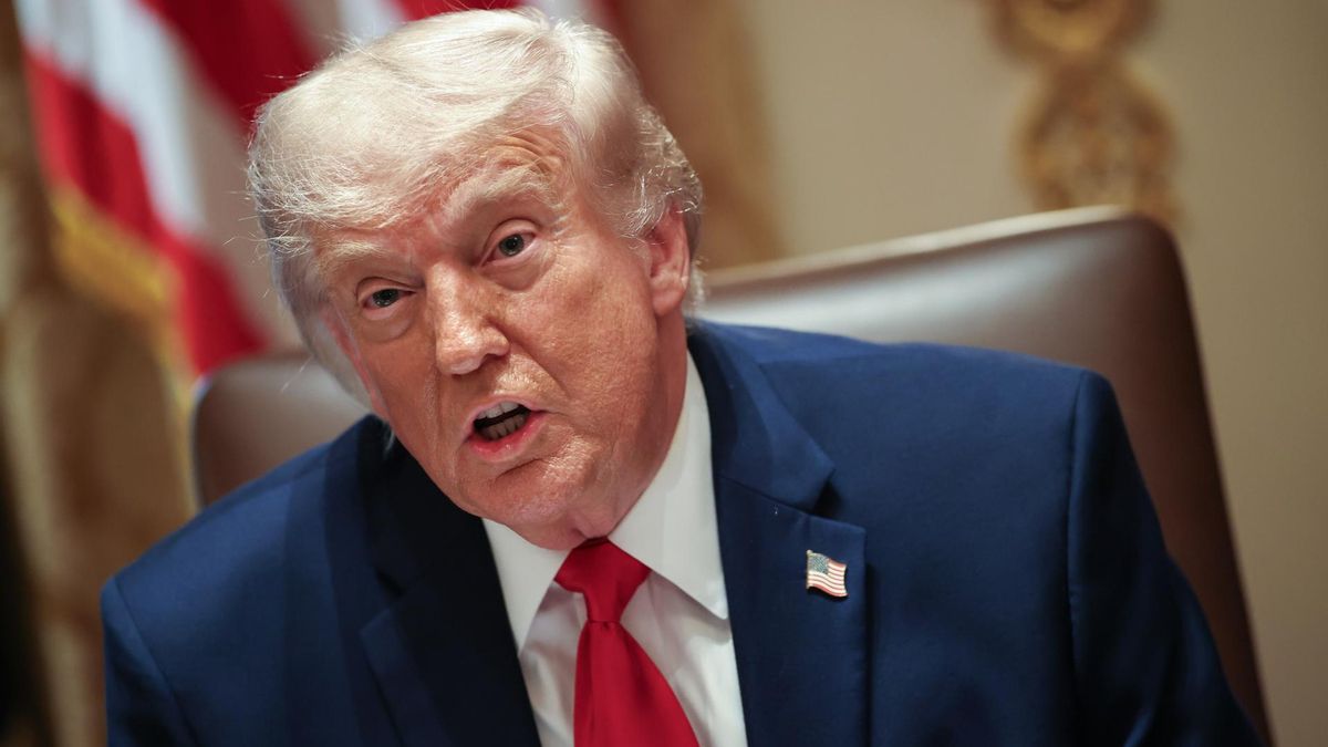 El presidente de EEUU durante una reunión de su gabinete en la Casa Blanca, el 26 de mayo de 2026.