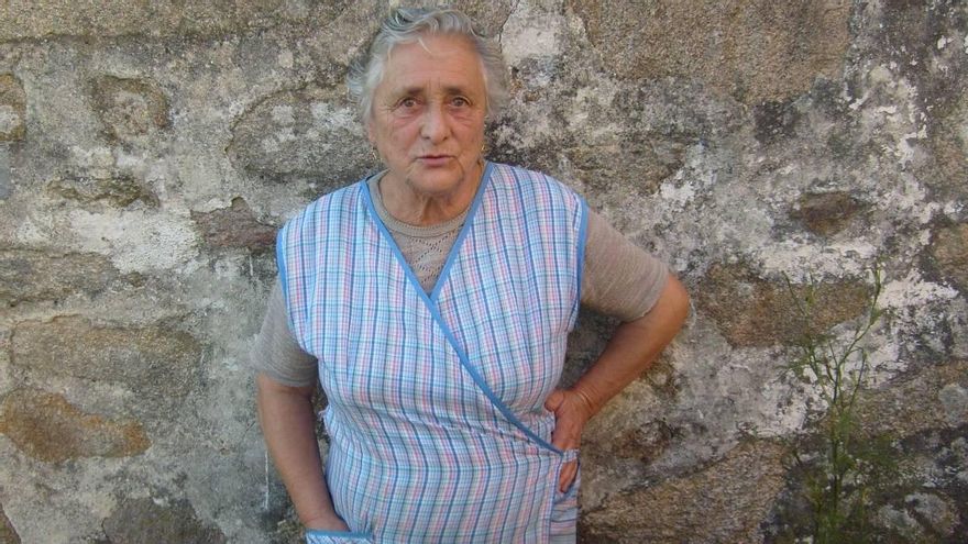 La cantareira y pandeireteira Rosa de Moscoso.