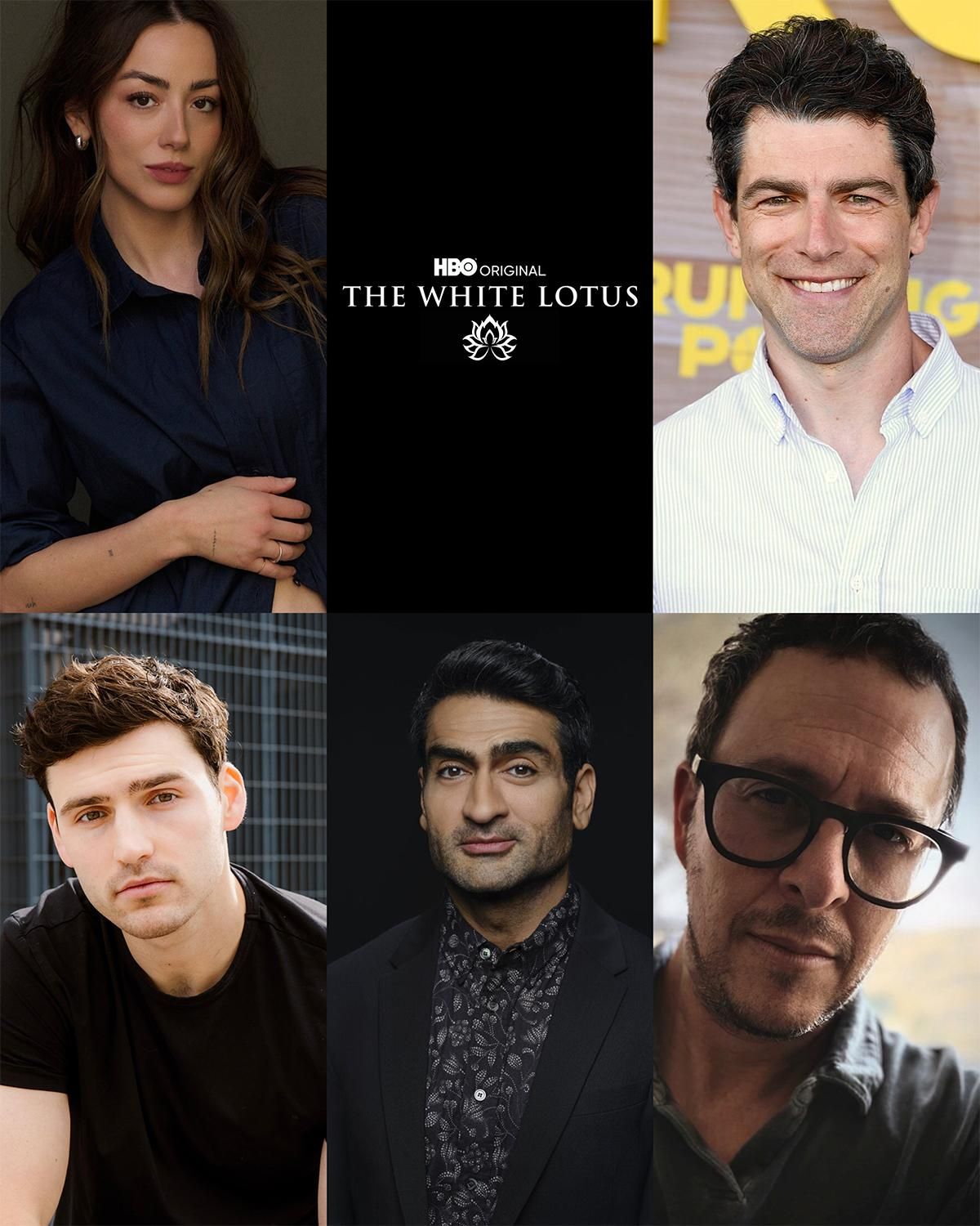 Chloe Bennet, Max Greenfield, Charlie Hall, Kumail Nanjiani y Jarrad Paul