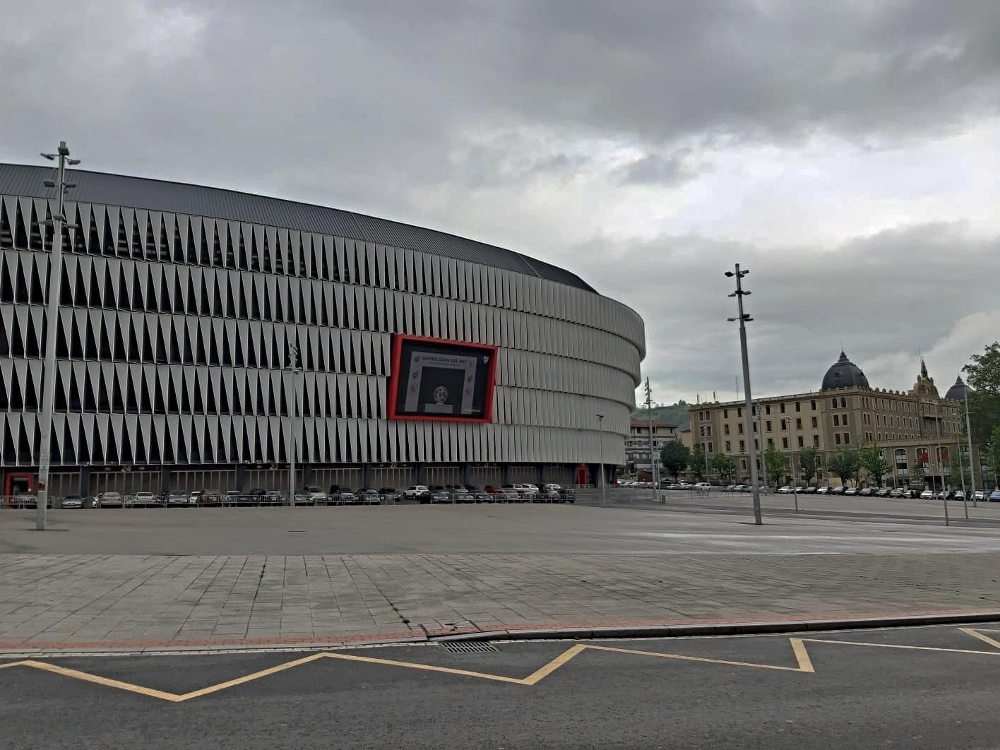 El estadio de San Mamés