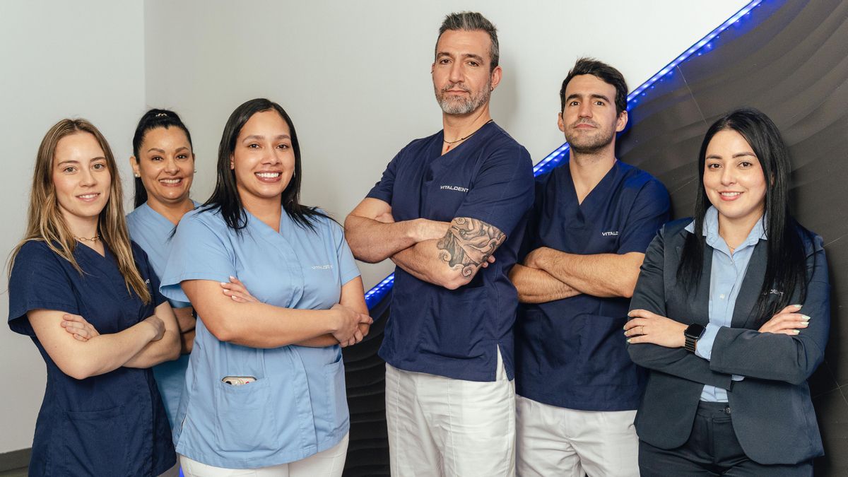 El equipo de Vitaldent Eloy Gonzalo