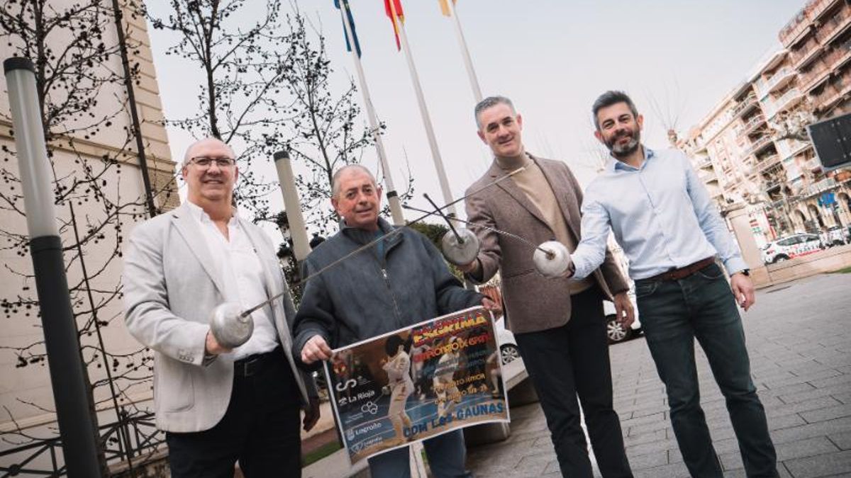 Esgrima en Logroño: 300 deportistas participarán en el Campeonato de España Junior y Sub23