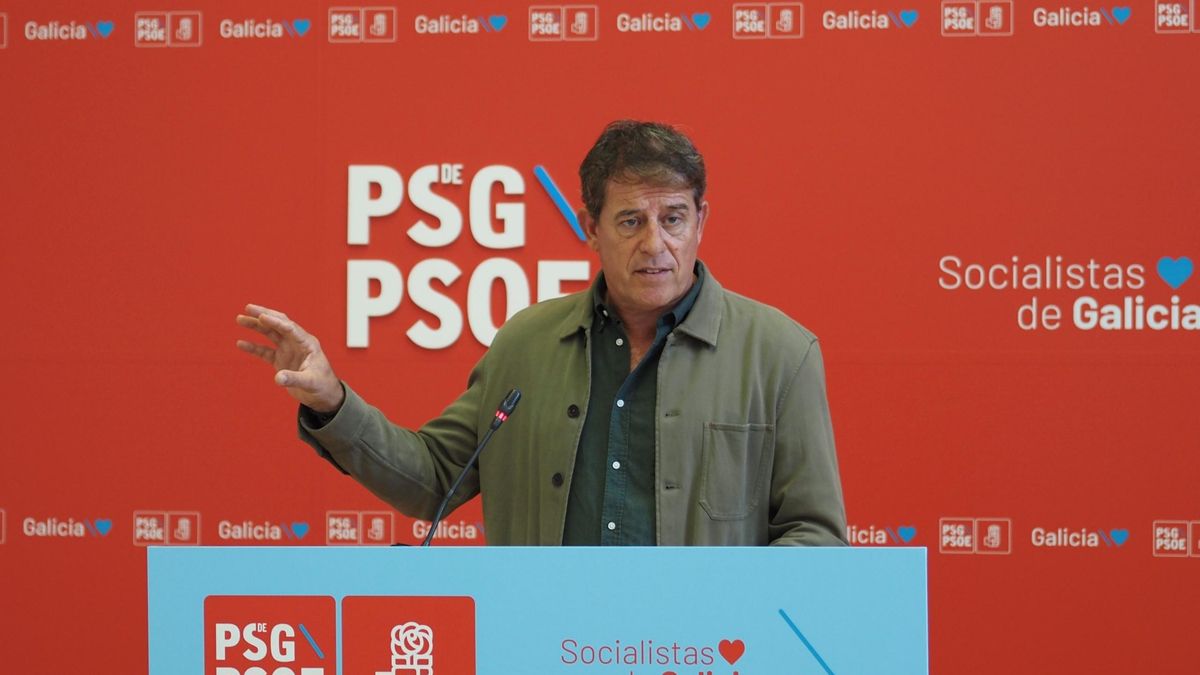 El secretario xeral del PSdeG, José Ramón Gómez Besteiro