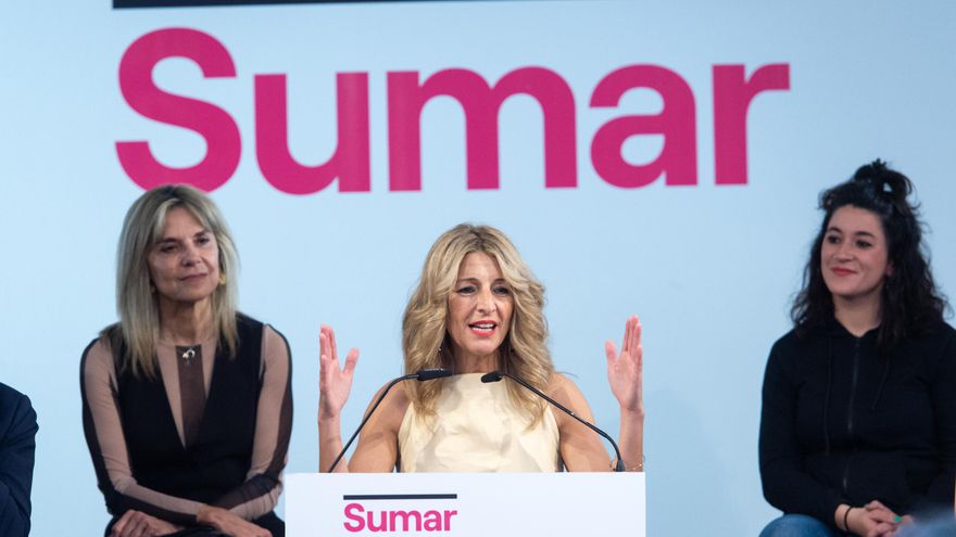 La líder de Sumar y vicepresidenta segunda del Gobierno, ministra de Trabajo y Economía Social, Yolanda Díaz