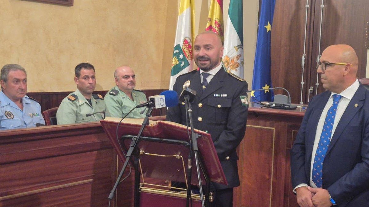 Toma de posesión del nuevo jefe de Policía Local de Rute